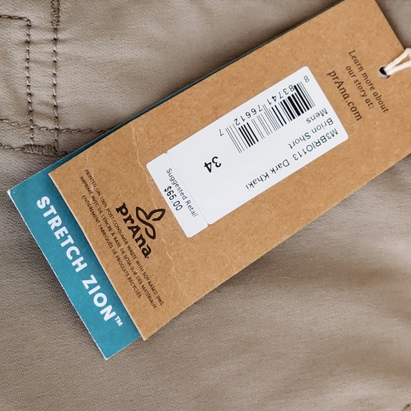 Prana men shorts - Picture 7 of 7